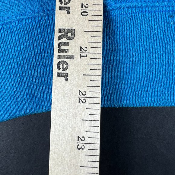 Y2K NFL Carolina Panthers Football Sweatshirt Fits Small Blue Crewneck Tag L - Picture 13 of 15